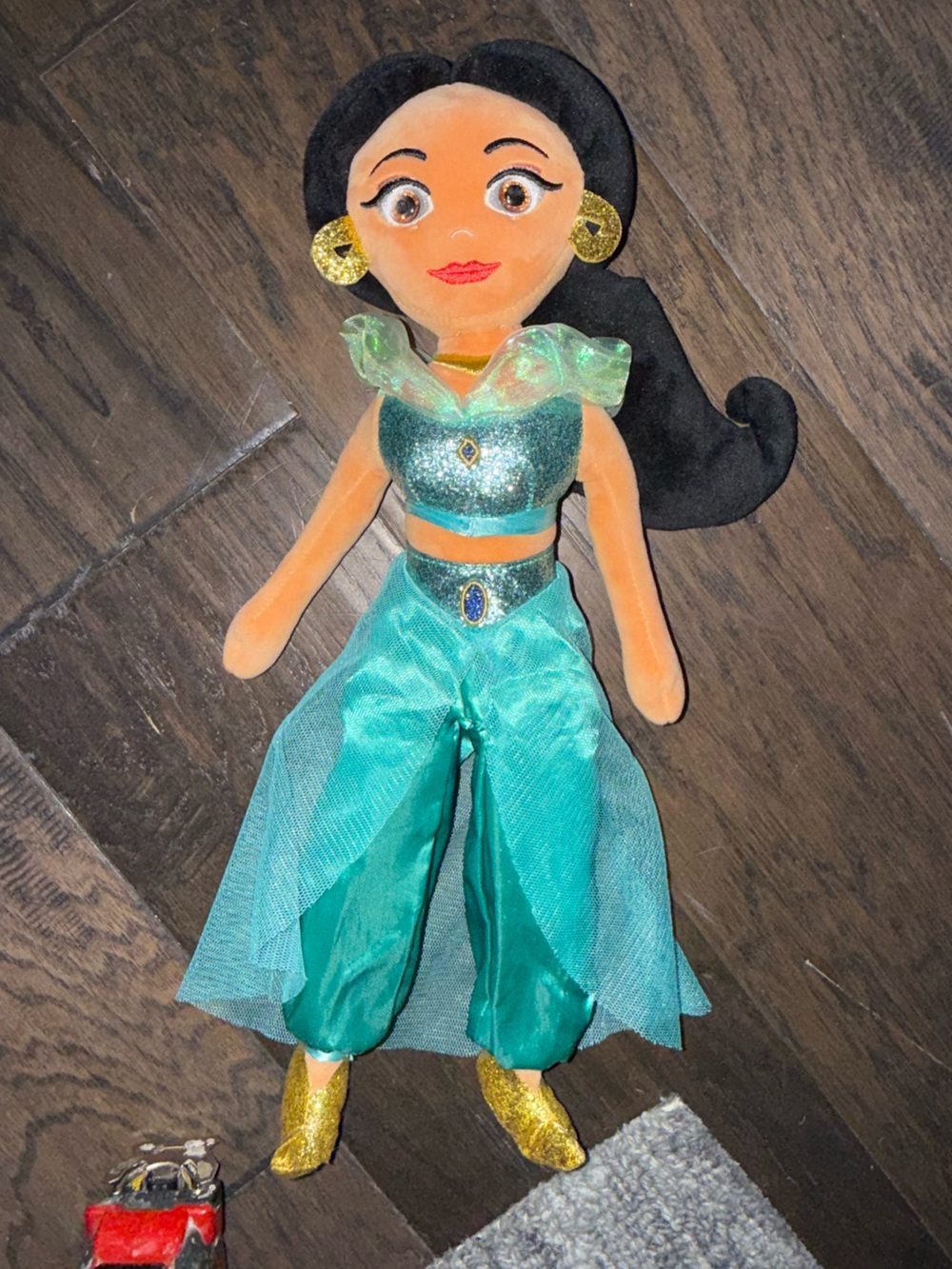 TY sparkle Disney Princess Jasmine 15” Plush Doll Aladdin